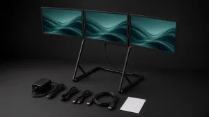 Panelo Flow mit drei 16-Zoll-Displays mit Lieferumfang